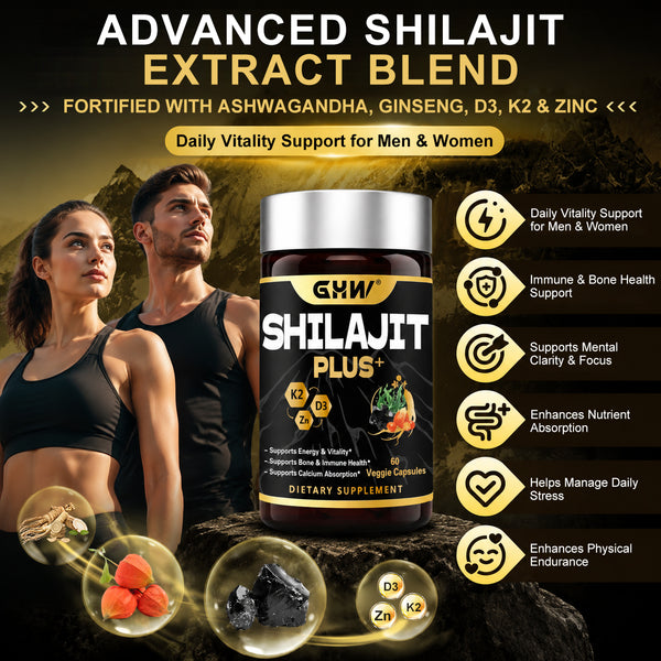 GYM Shilajit Plus+ Capsules